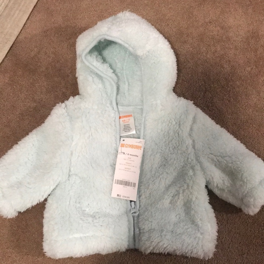 Soft newborn jacket